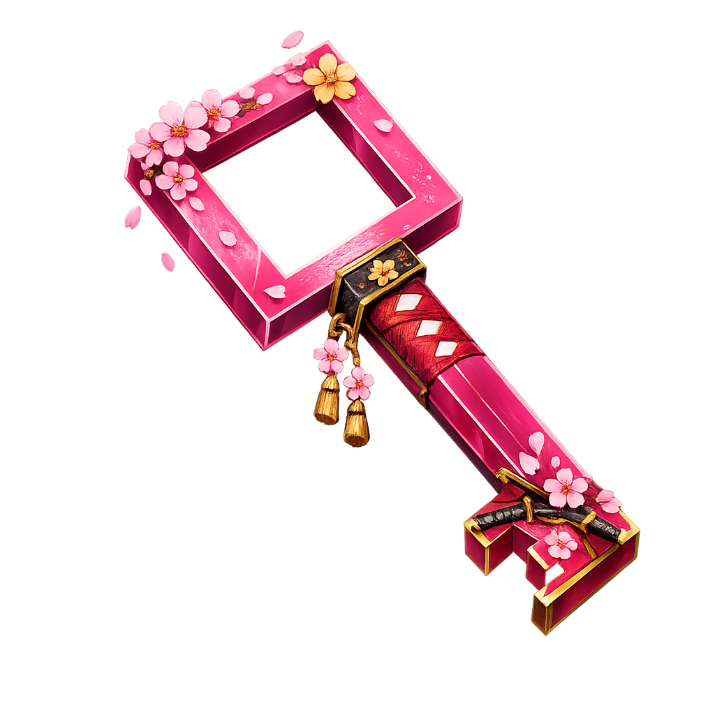 Samurai Crate Key