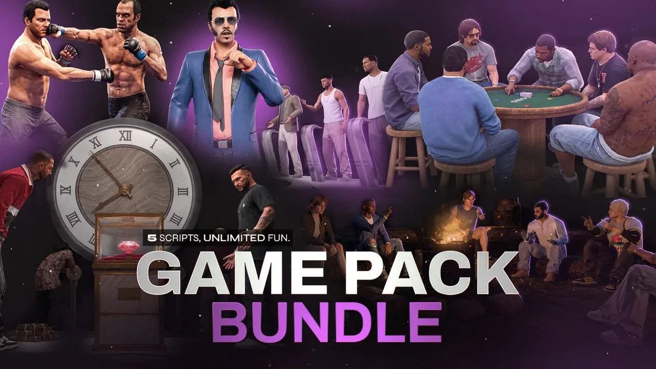 Game Pack: 30 Party Games, Escape Games, Werewolf (Mafia), TV Game Show and Fight Club