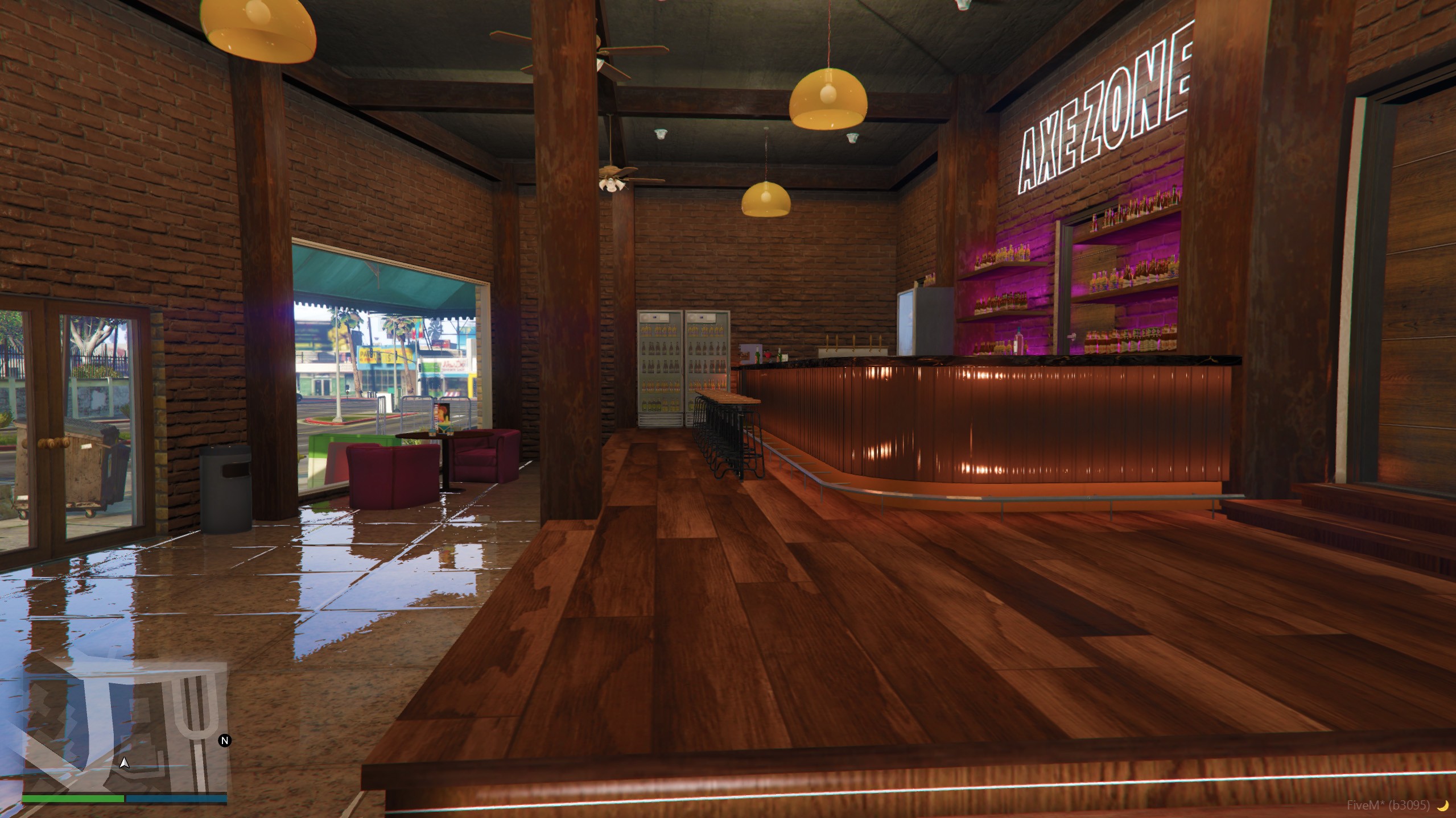 FiveM MLO axe zone staff room storage area custom map