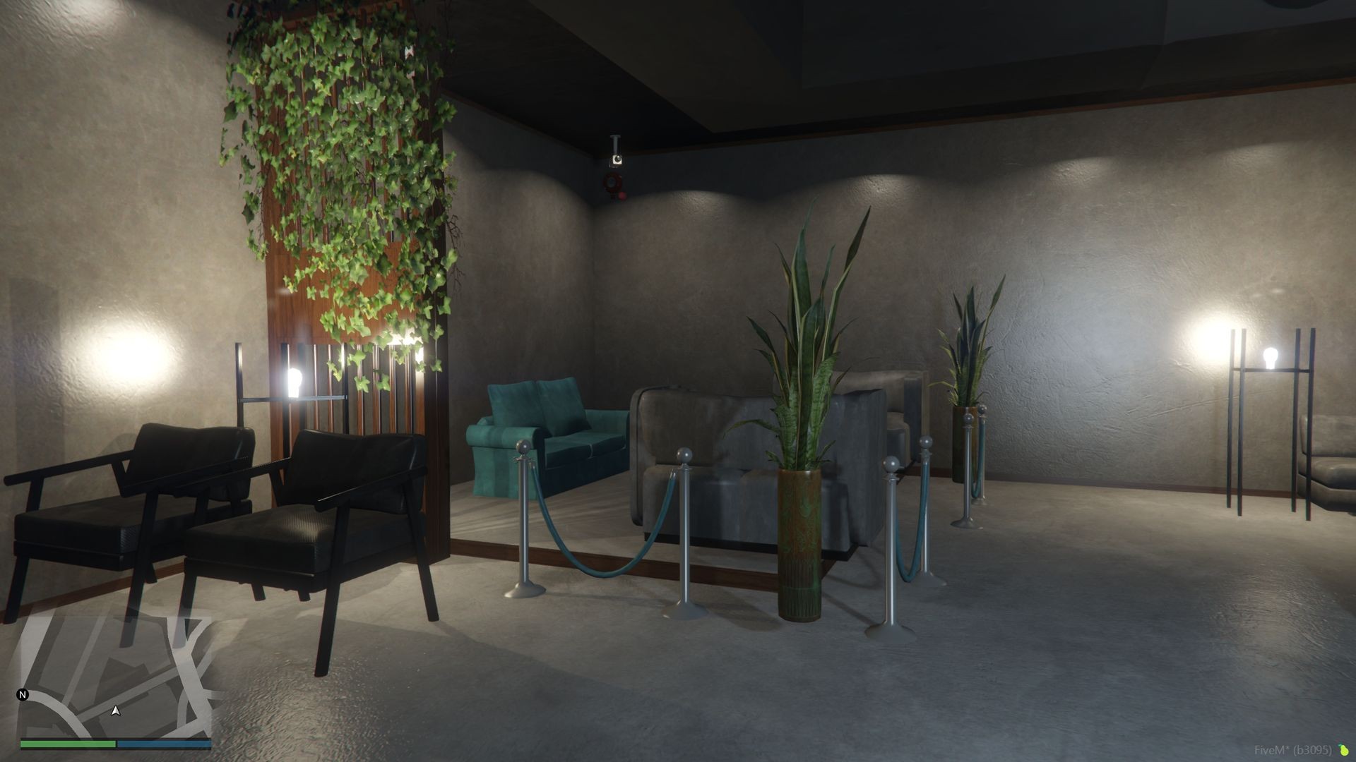 FiveM MLO upscale restaurant interior grand piano bar