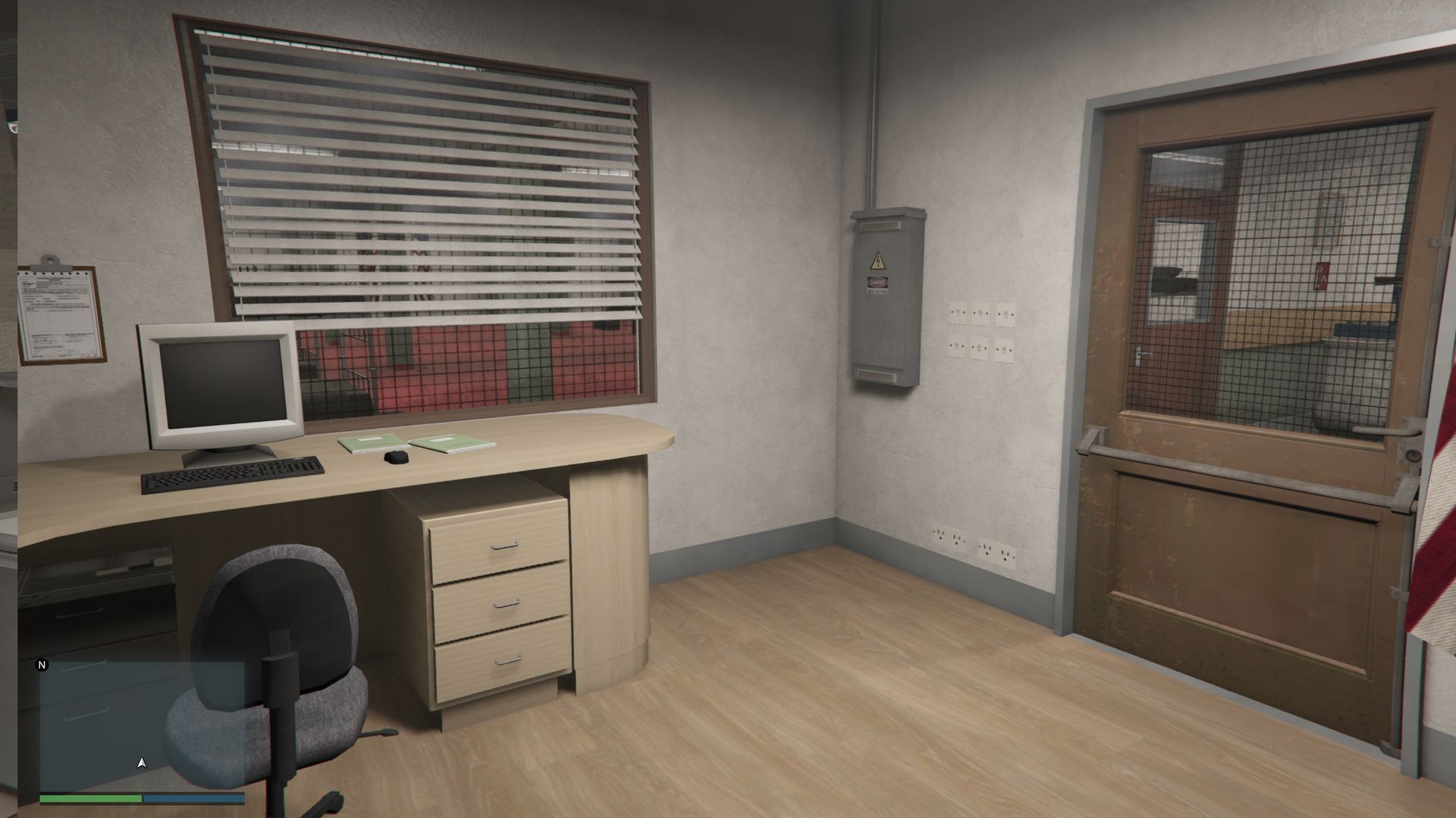 FiveM MLO army barracks corridor lockers military RP