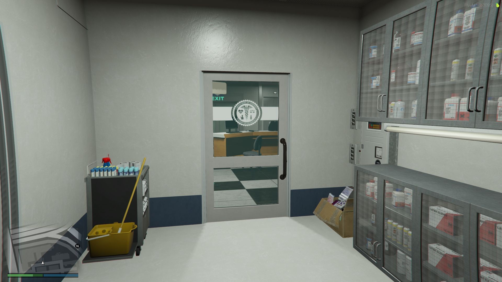 FiveM MLO hospital vending machines waiting area