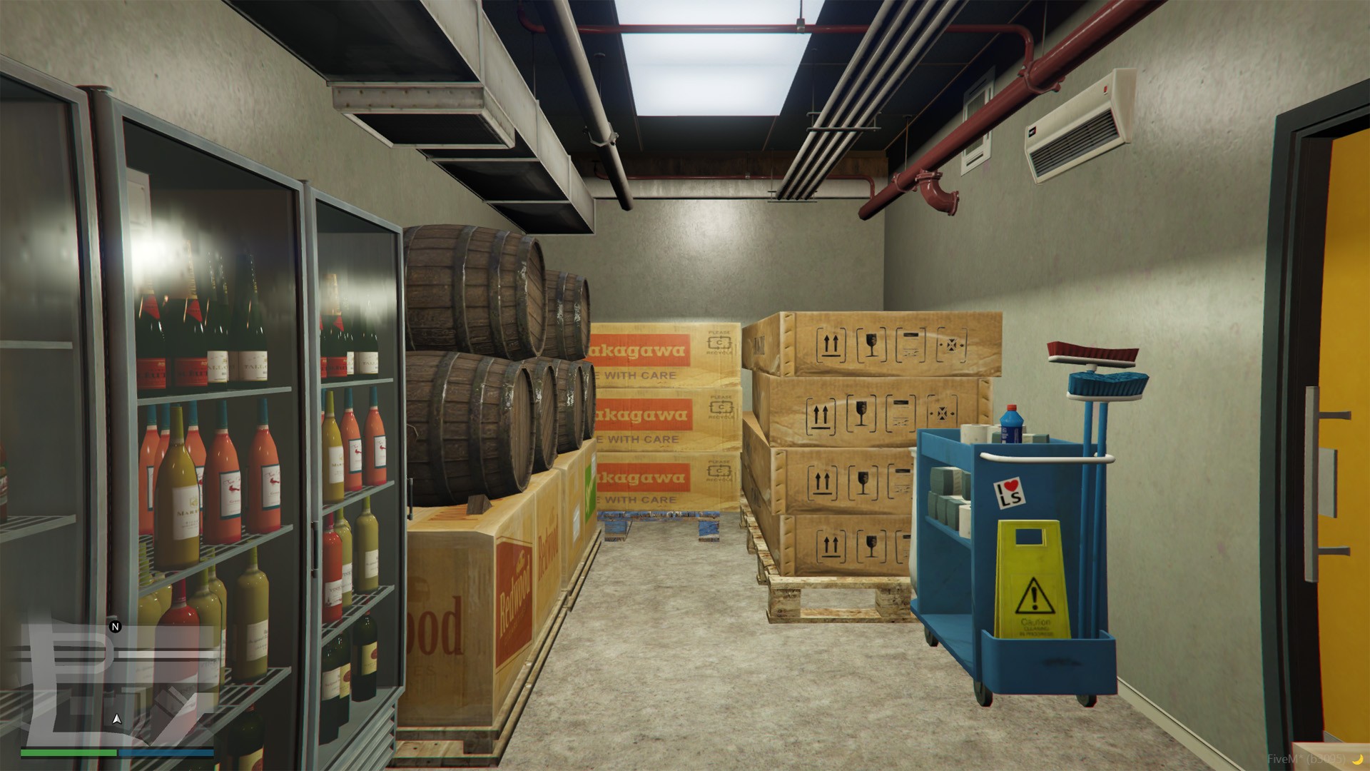 FiveM MLO axe throwing bar full interior custom server