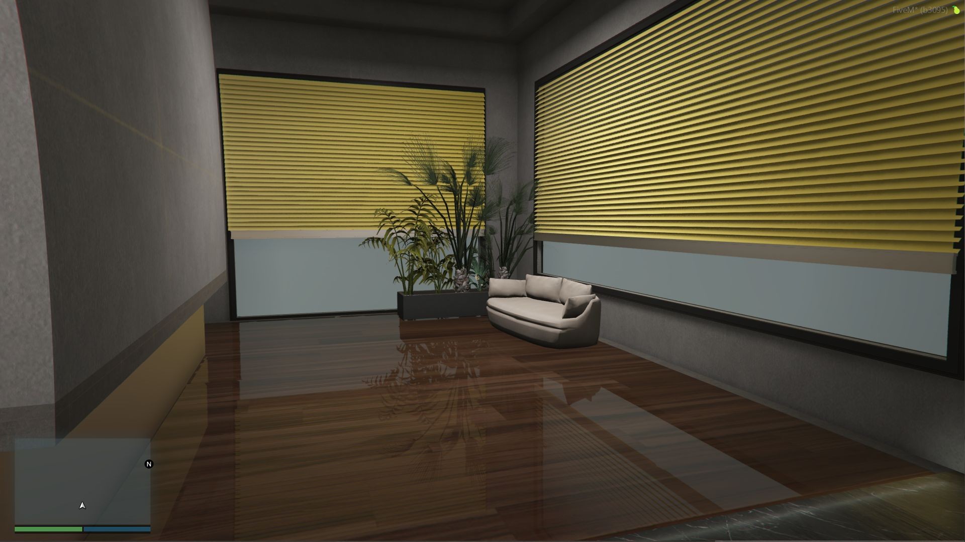 FiveM MLO penthouse bar lounge red carpet interior