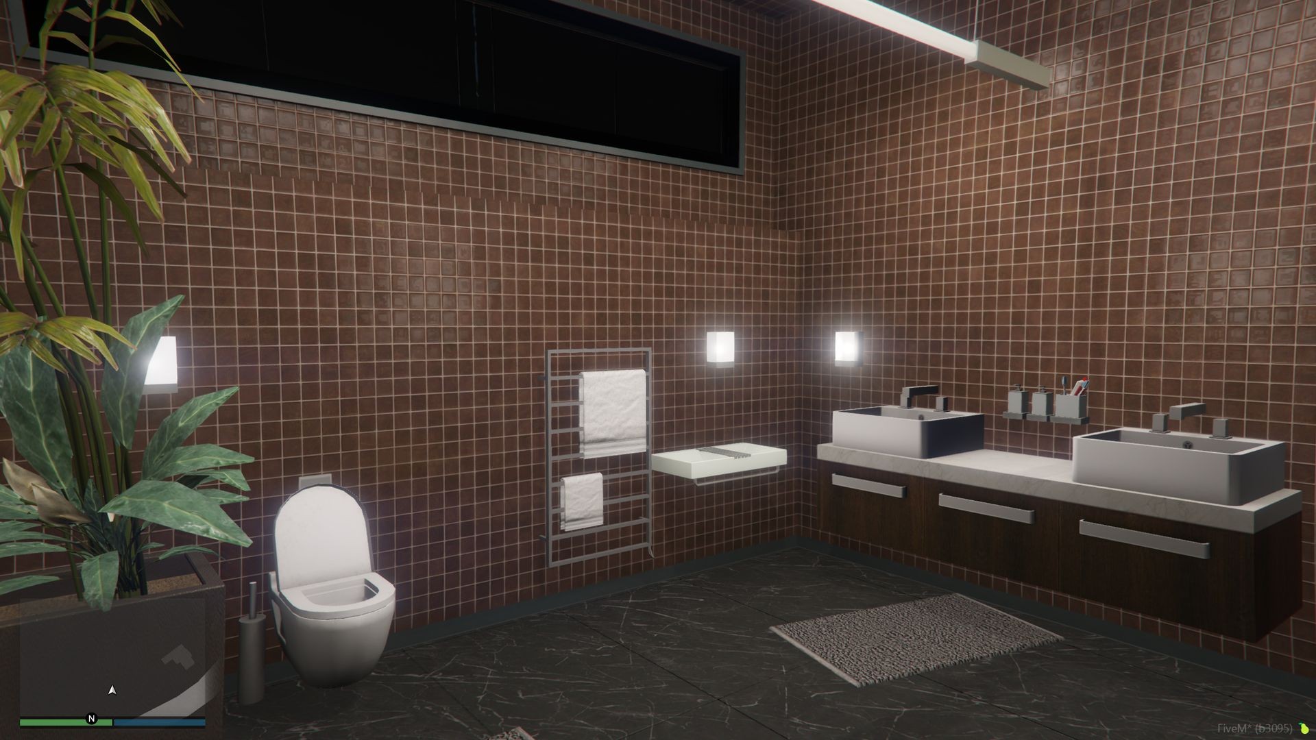 FiveM MLO studio interior red couch seating 1 million views