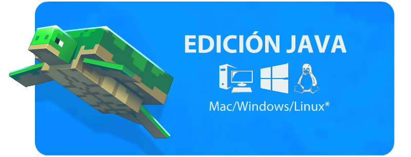 Edición Java · Mac/Windows/Linux