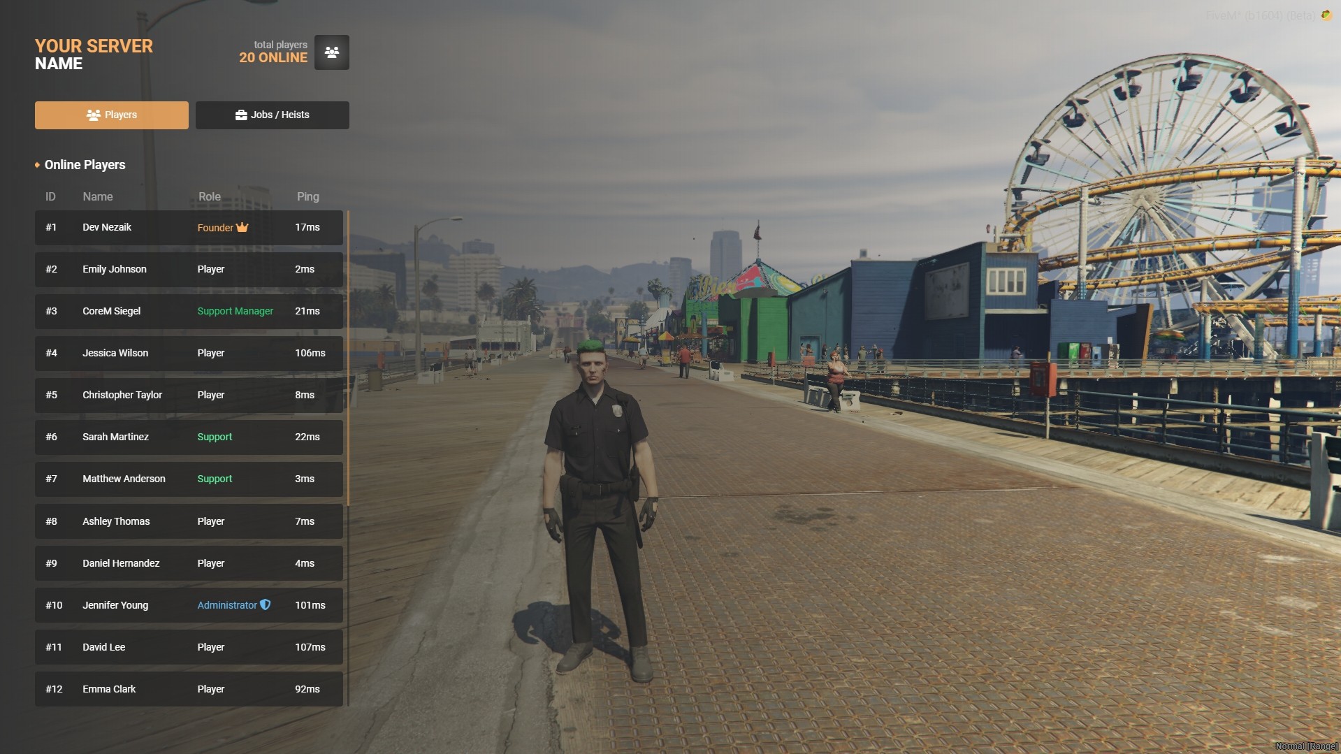 fivem Scoreboard v3