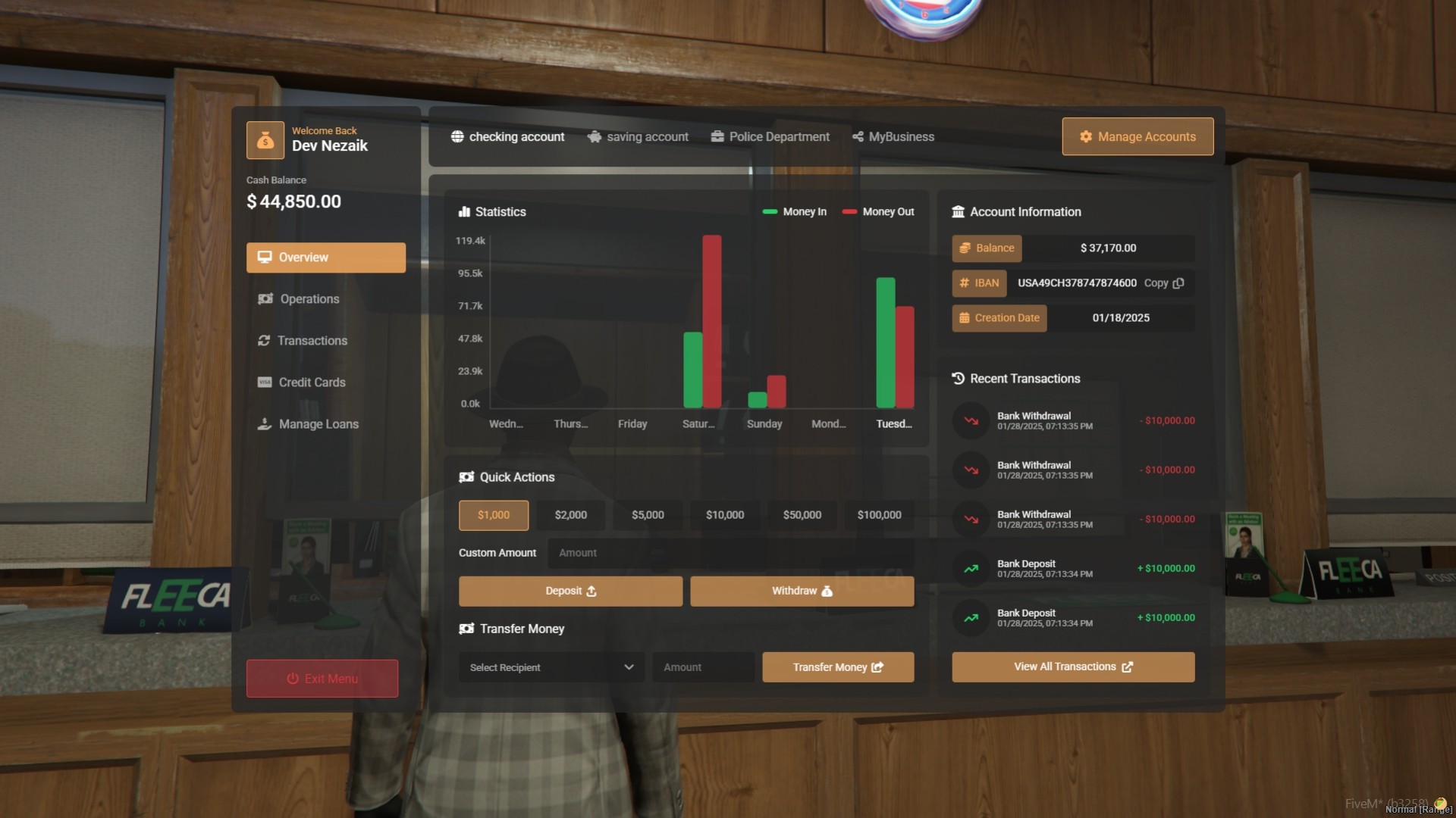 fivem Banking