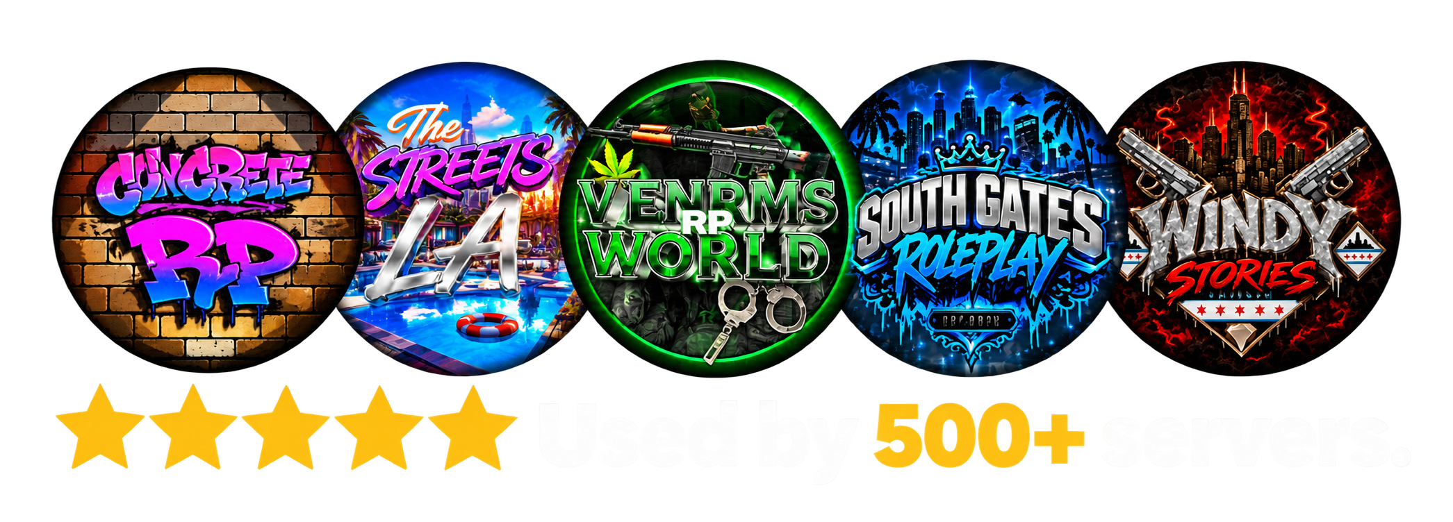 Used by 500+ servers