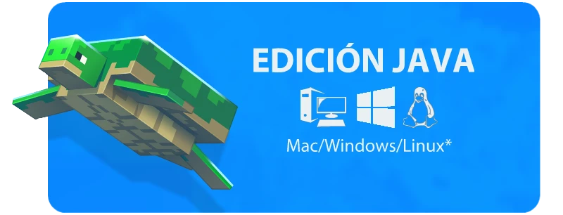 Edición Java · Mac/Windows/Linux