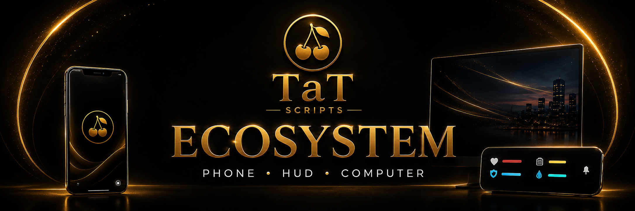 The TaT ecosystem: Phone, HUD, and Computer