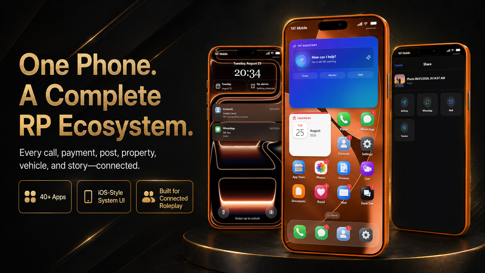 TaT Phone - one phone, a complete RP ecosystem