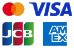 Visa, Mastercard, JCB, American Express Visa, Mastercard, JCB, American Express