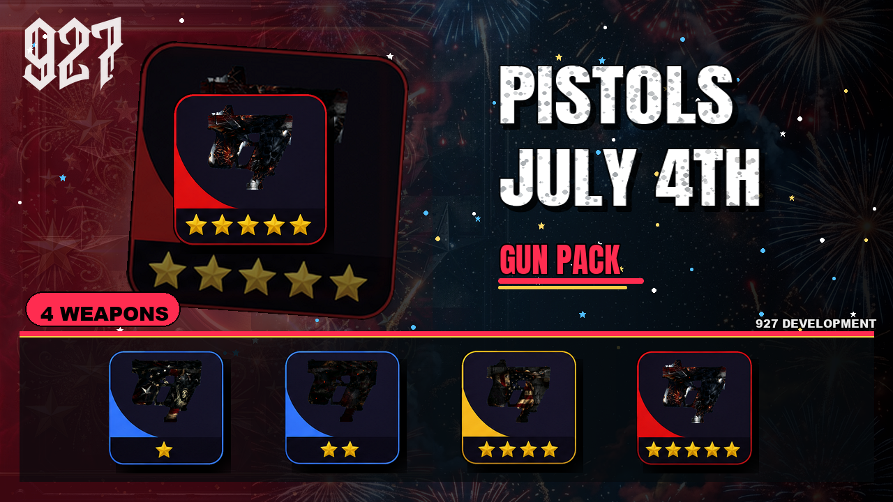927 July 4th custom weapon showcase