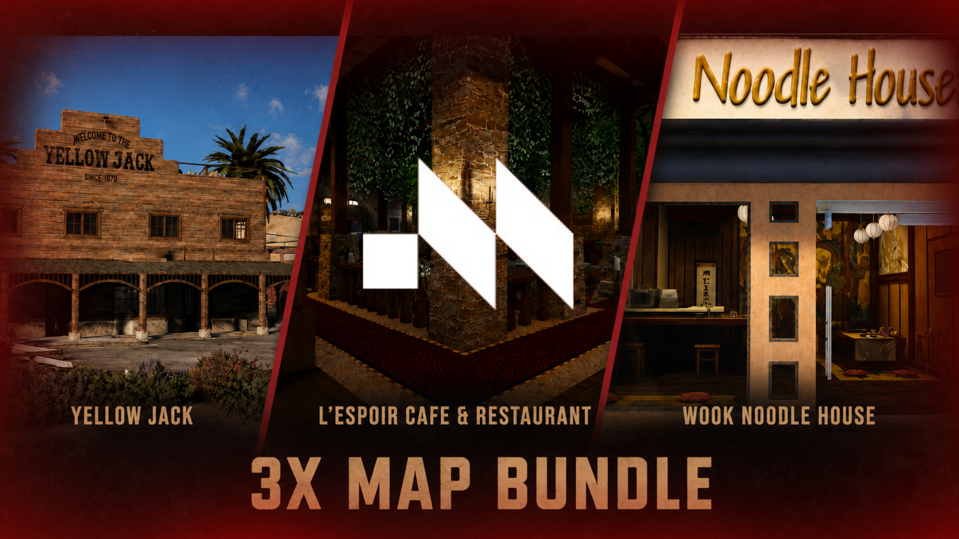 3x Map Bundle