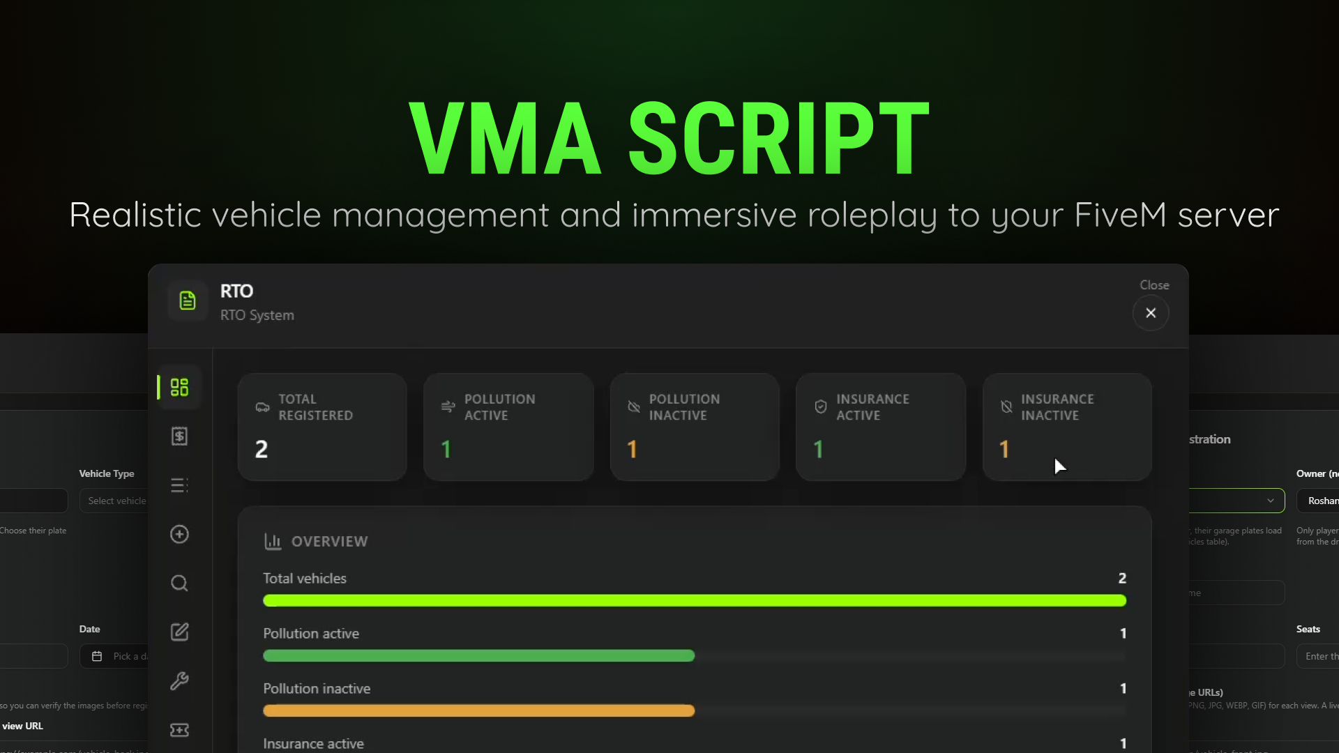 VMA System